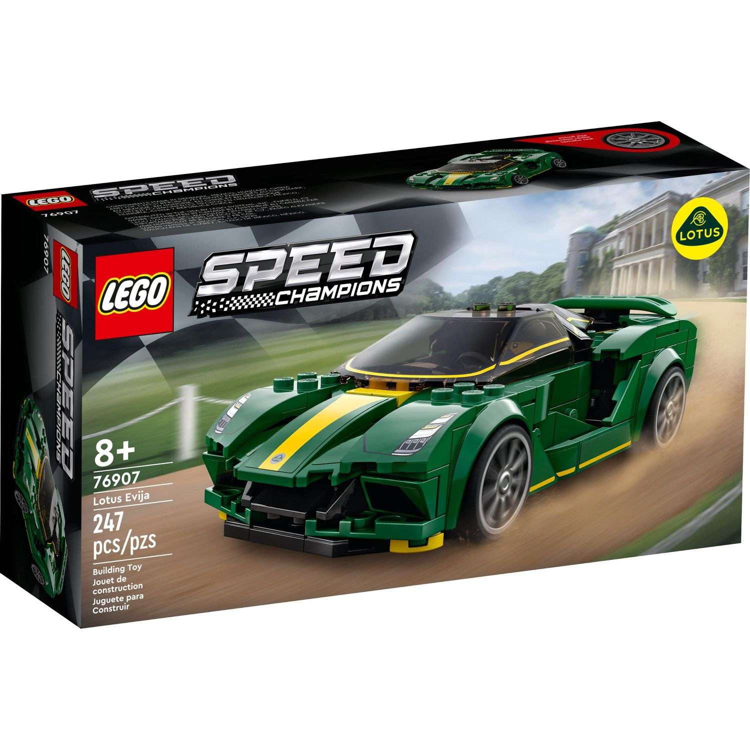 Конструктор LEGO Speed Champions Lotus Evija блочный - фото 5