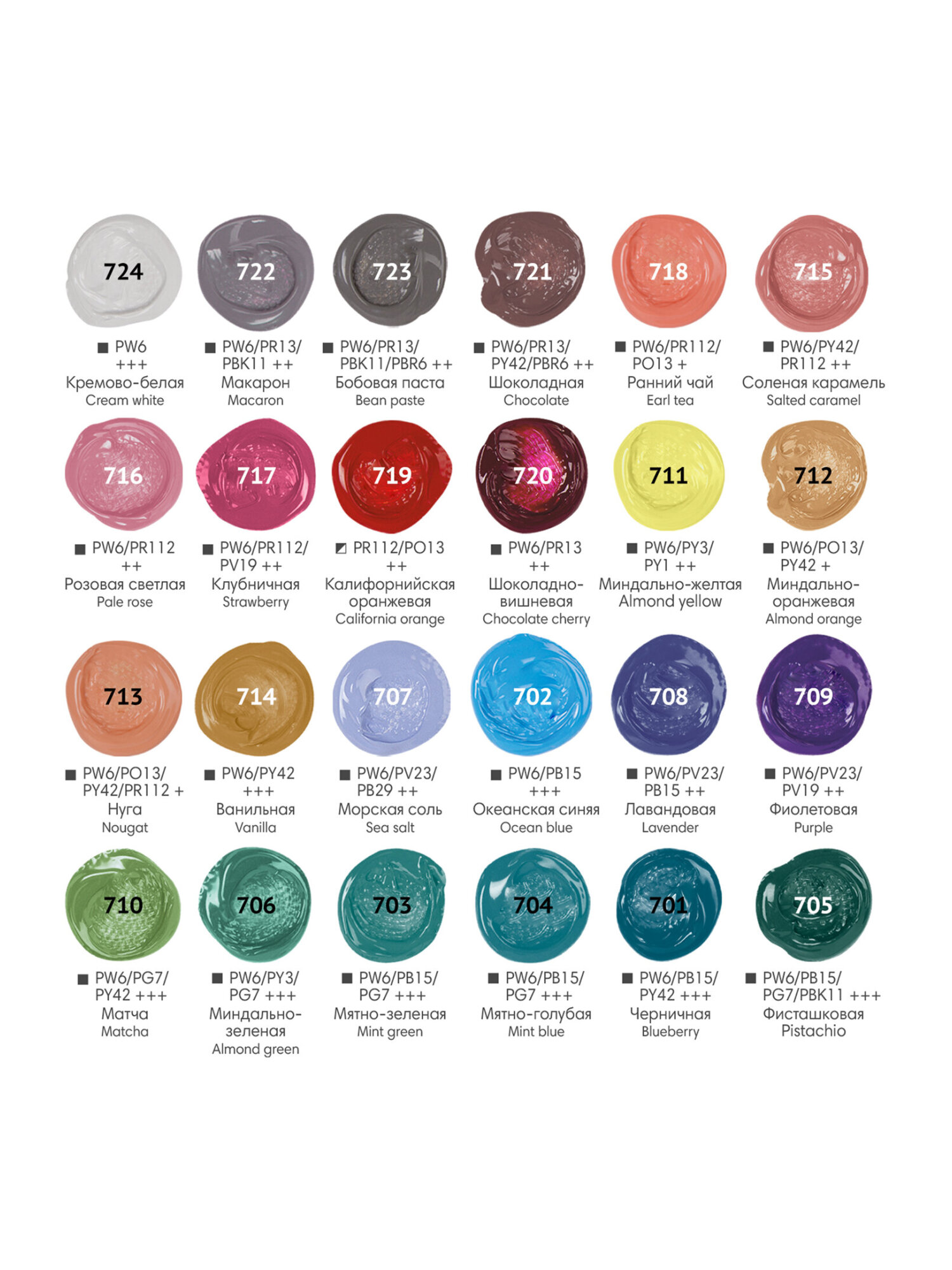 Краски акриловые Brauberg 24 цв. - фото 11