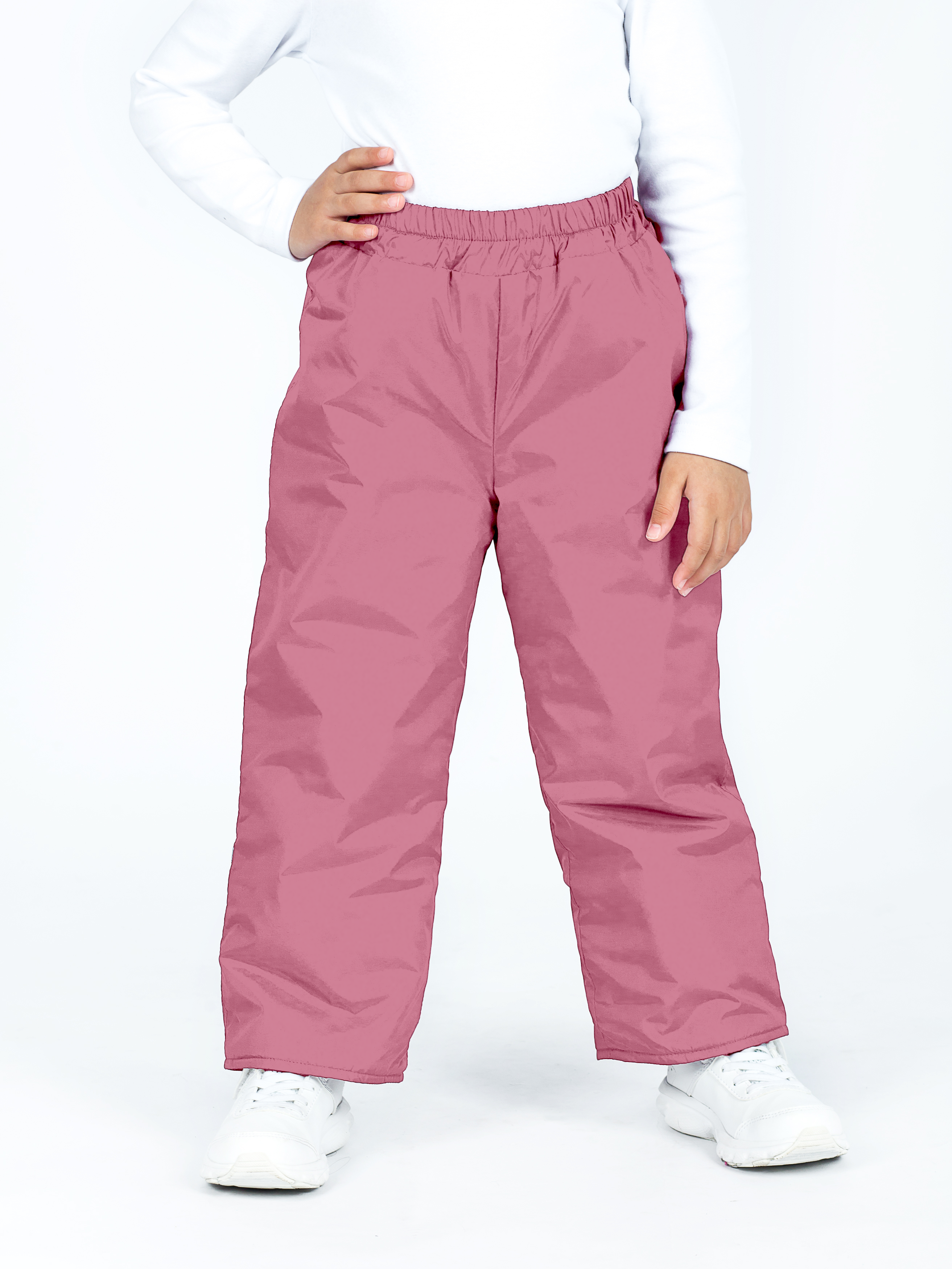 Брюки KiMMi Baby кб-150810-002/2 т.розовый - фото 4