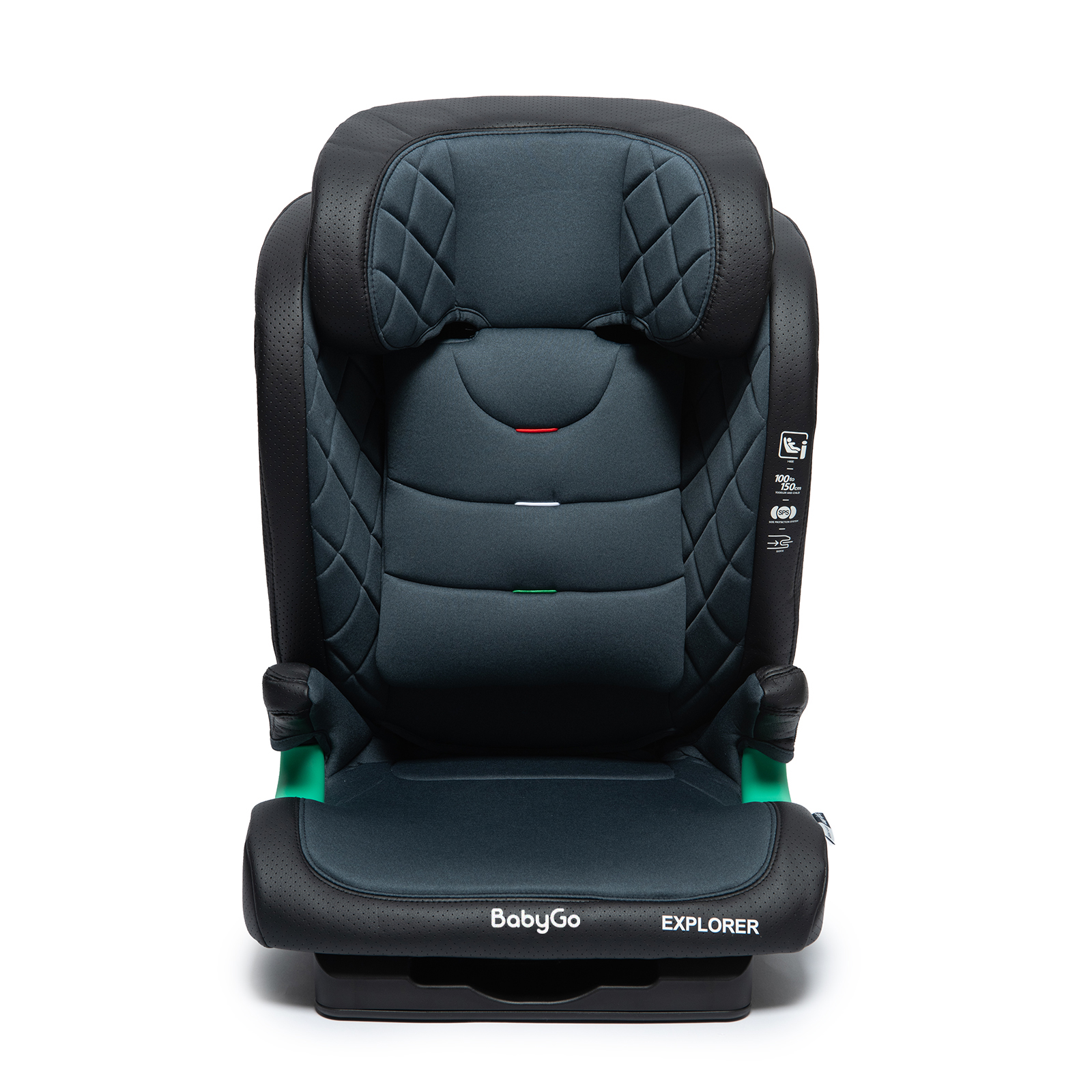 Автокресло BabyGo Explorer New Isofix 2/3 (15-36 кг) черный - фото 9