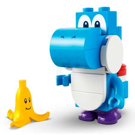 Конструктор LEGO Super Mario Марио Карт - Мотоцикл Йоши блочный