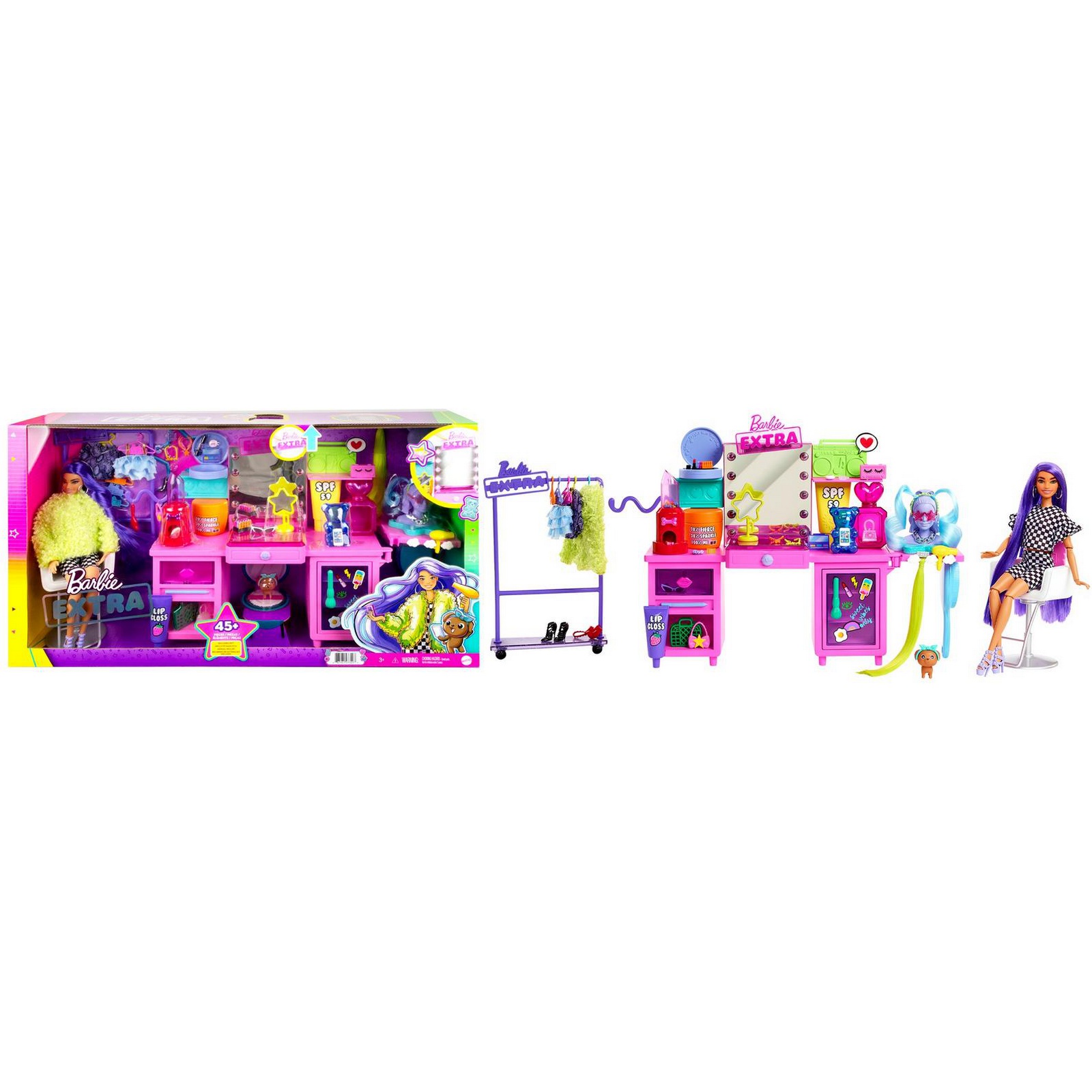 Кукла модельная Barbie Extra GYJ70 - фото 14
