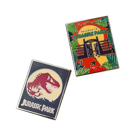Значок Jurassic Park Парк юрского периода 2 шт.