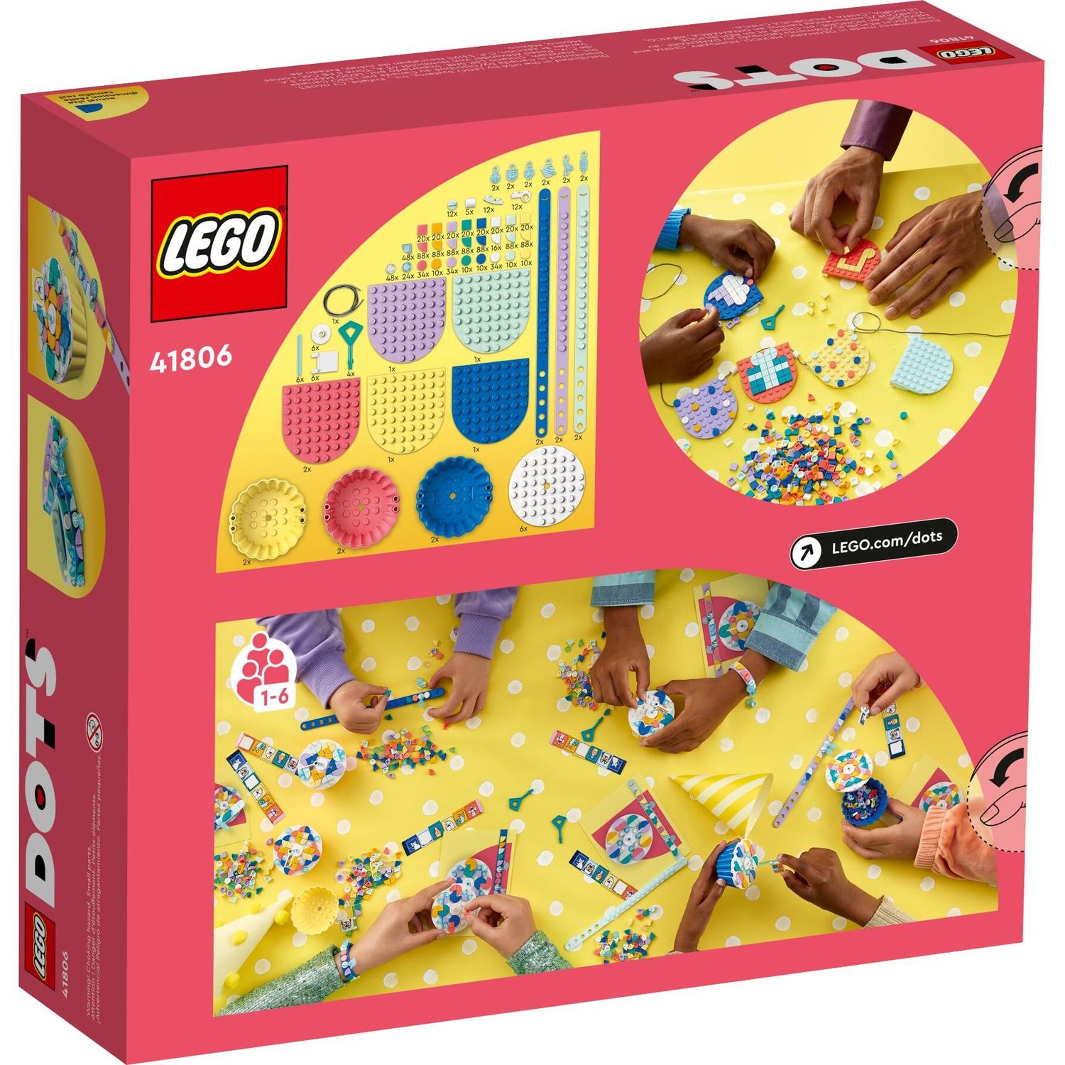 Конструктор LEGO DOTS Ultimate Party Kit блочный - фото 5