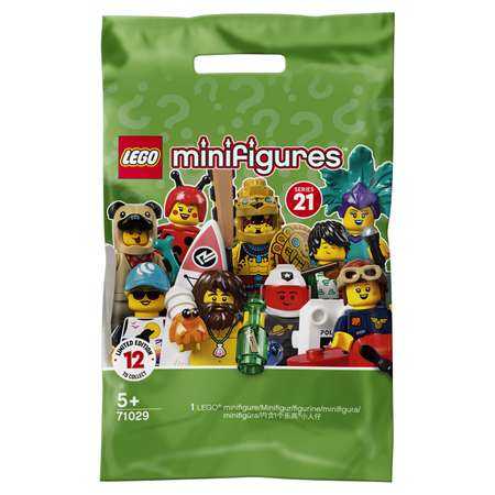 Конструктор LEGO Minifigures Серия 21 блочный