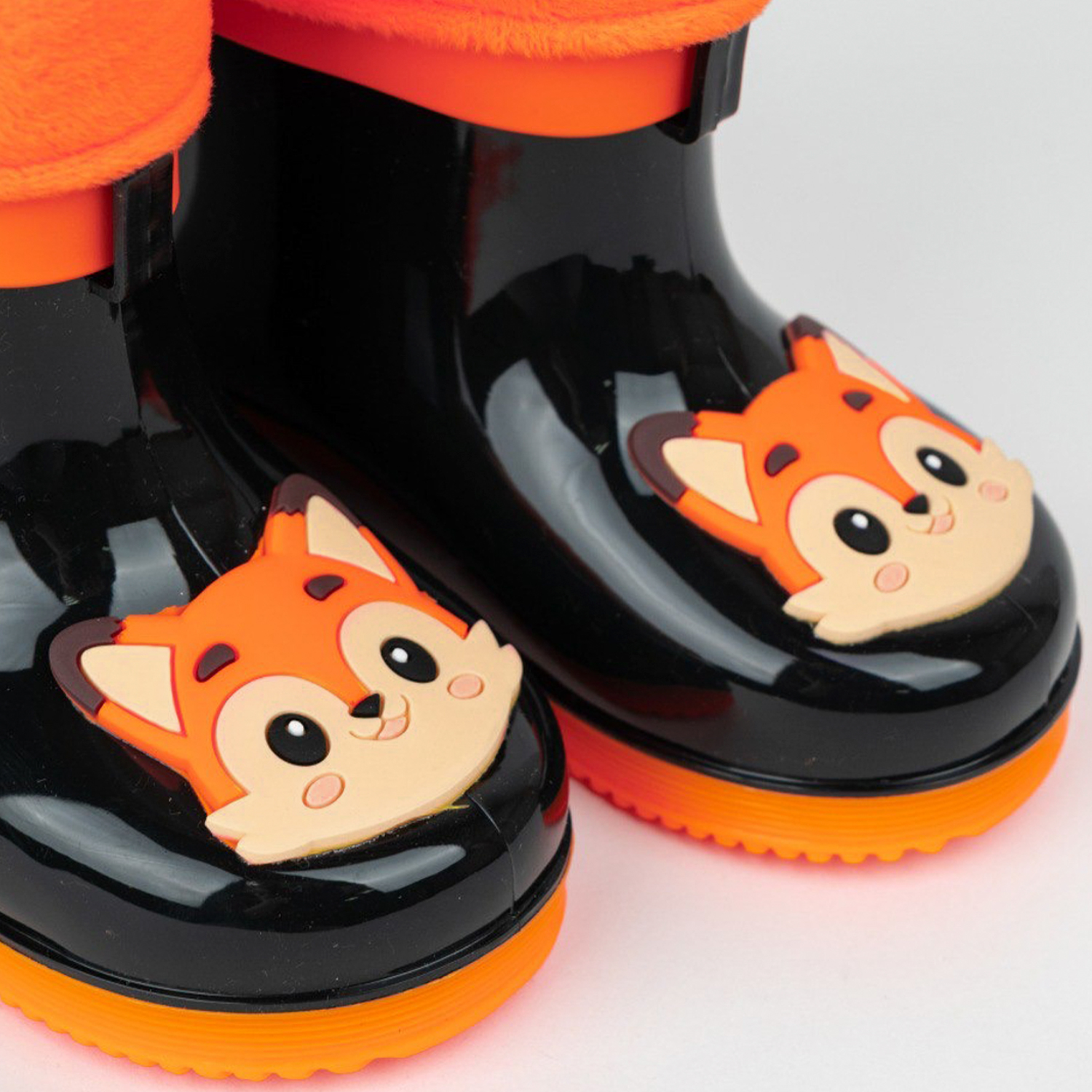 Сапоги резиновые TikkaGo 8U03_2433-1_black-orange - фото 3