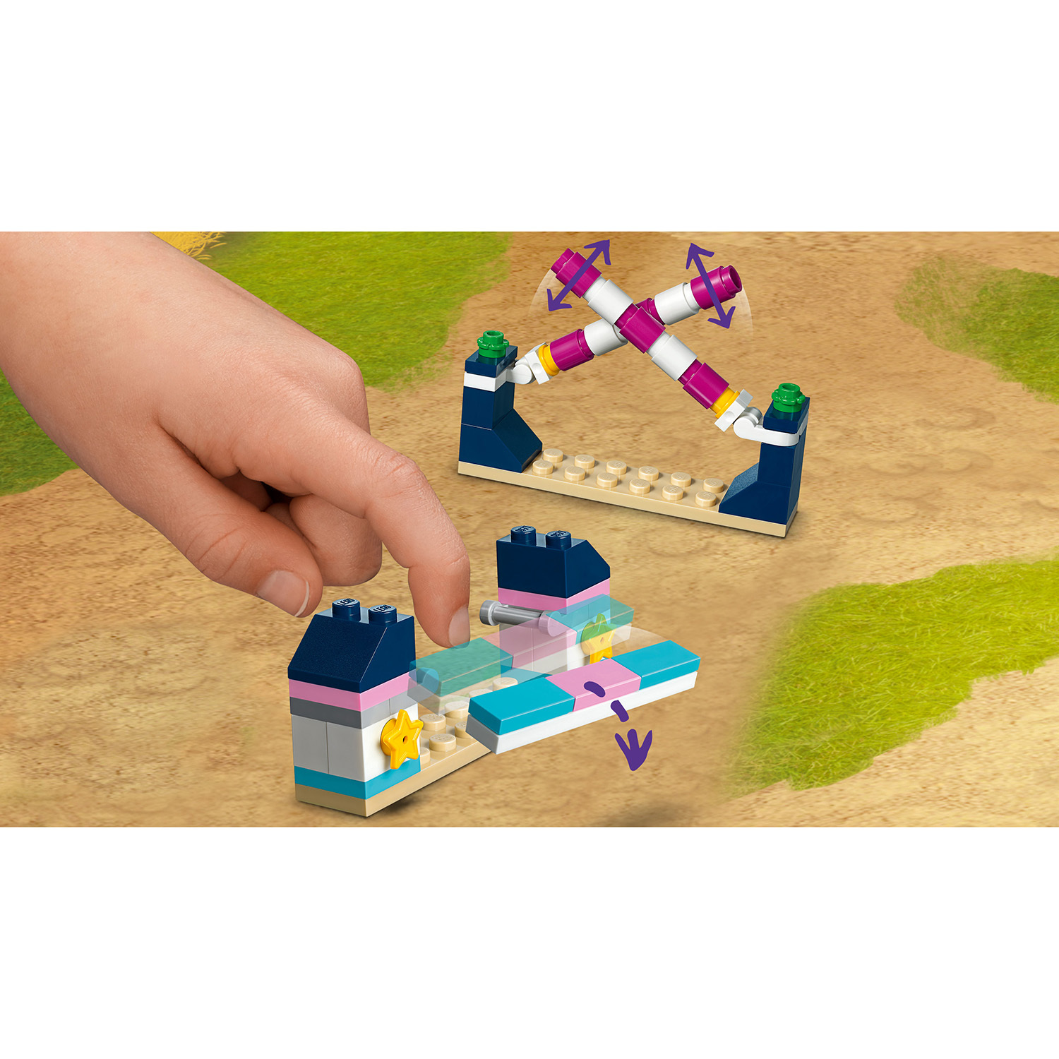 Конструктор LEGO Friends Соревнования по конкуру - фото 7