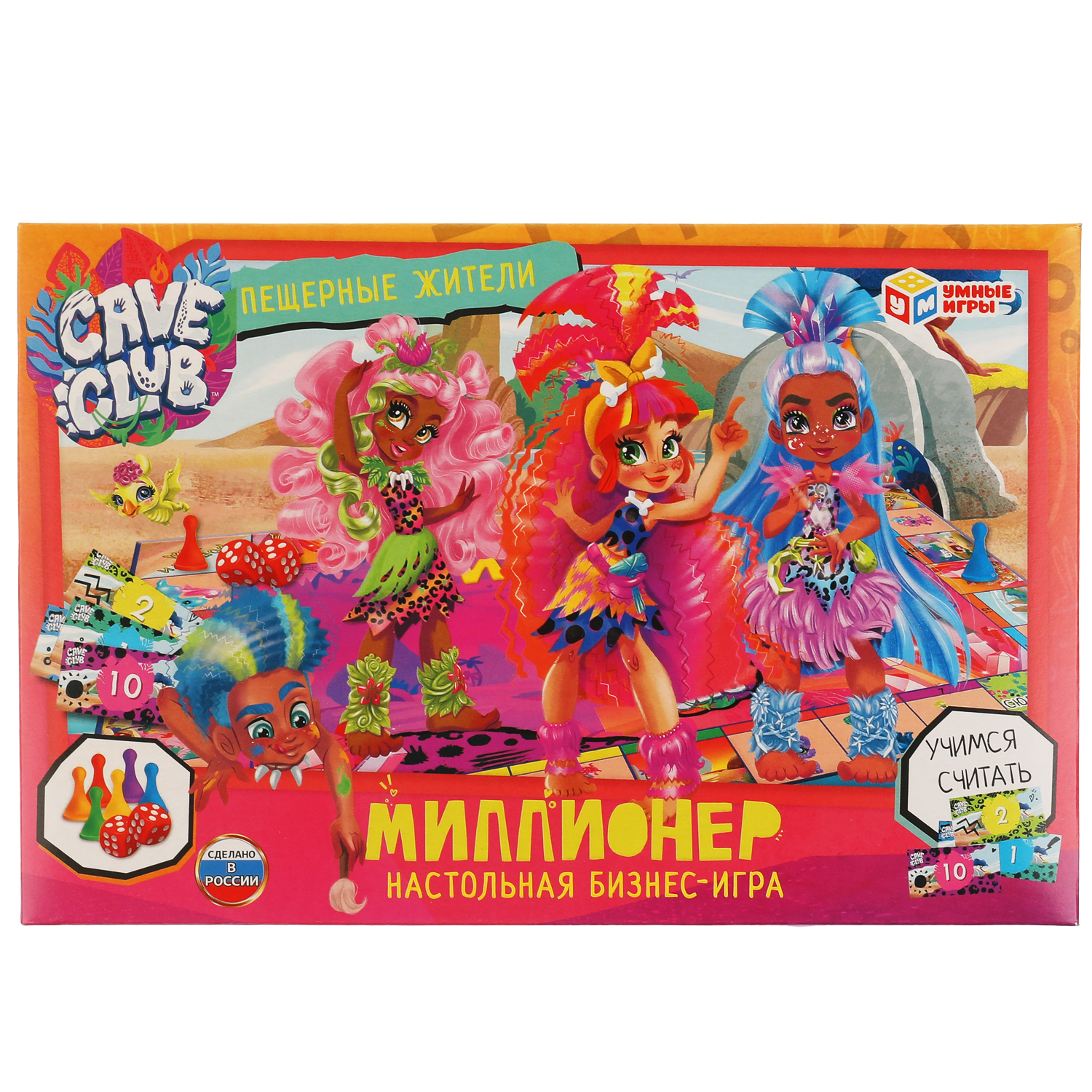 Настольная игра Умные игры Миллионер Кейв клаб - фото 1