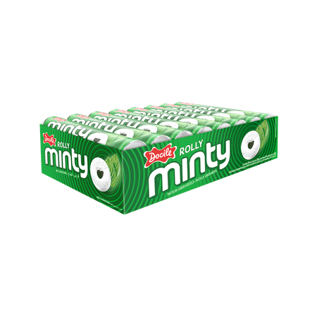 Конфеты Docile Rolly mini mint Мята 29г