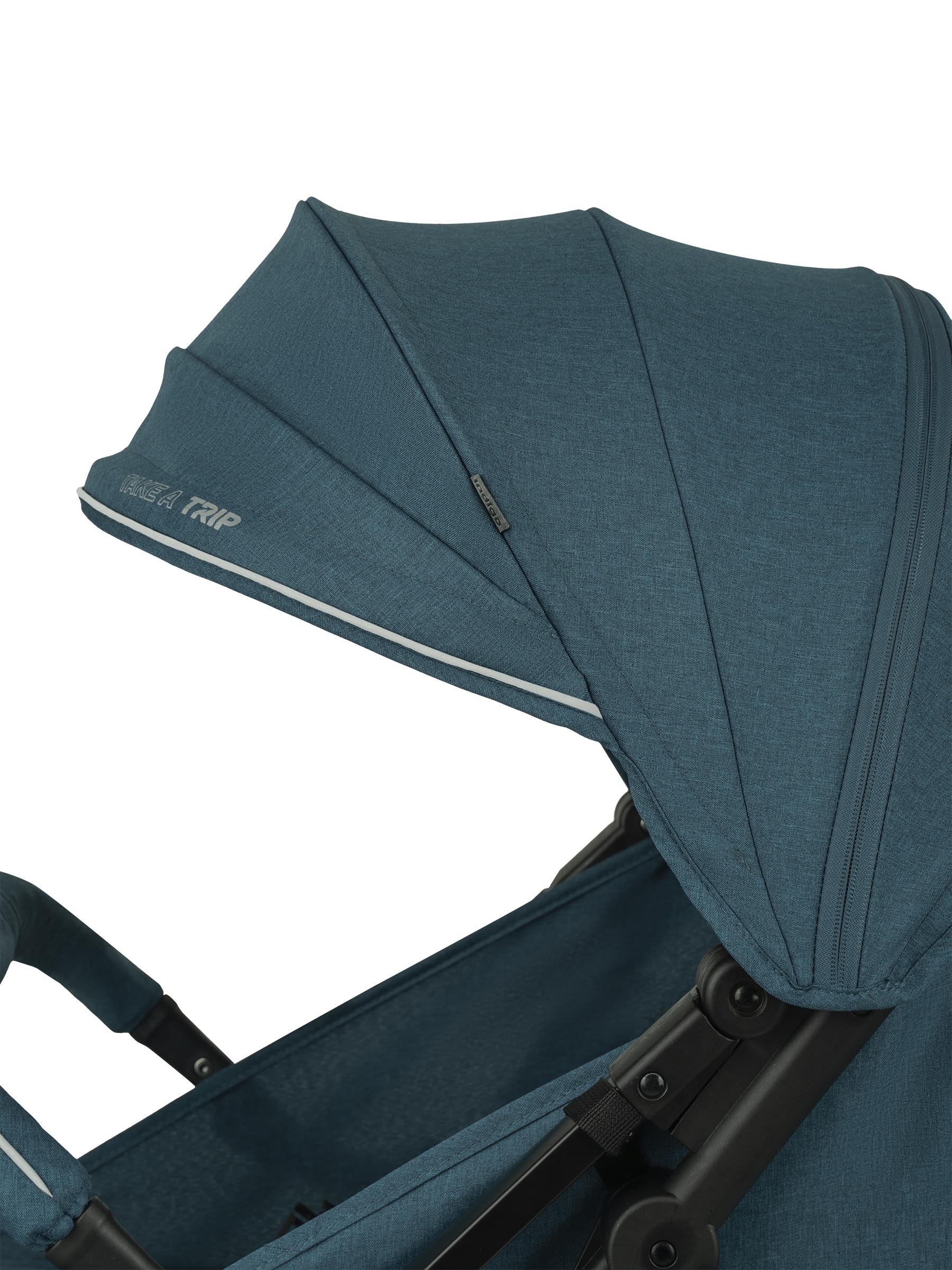 Коляска прогулочная Indigo Trip для путешествий синий - фото 23