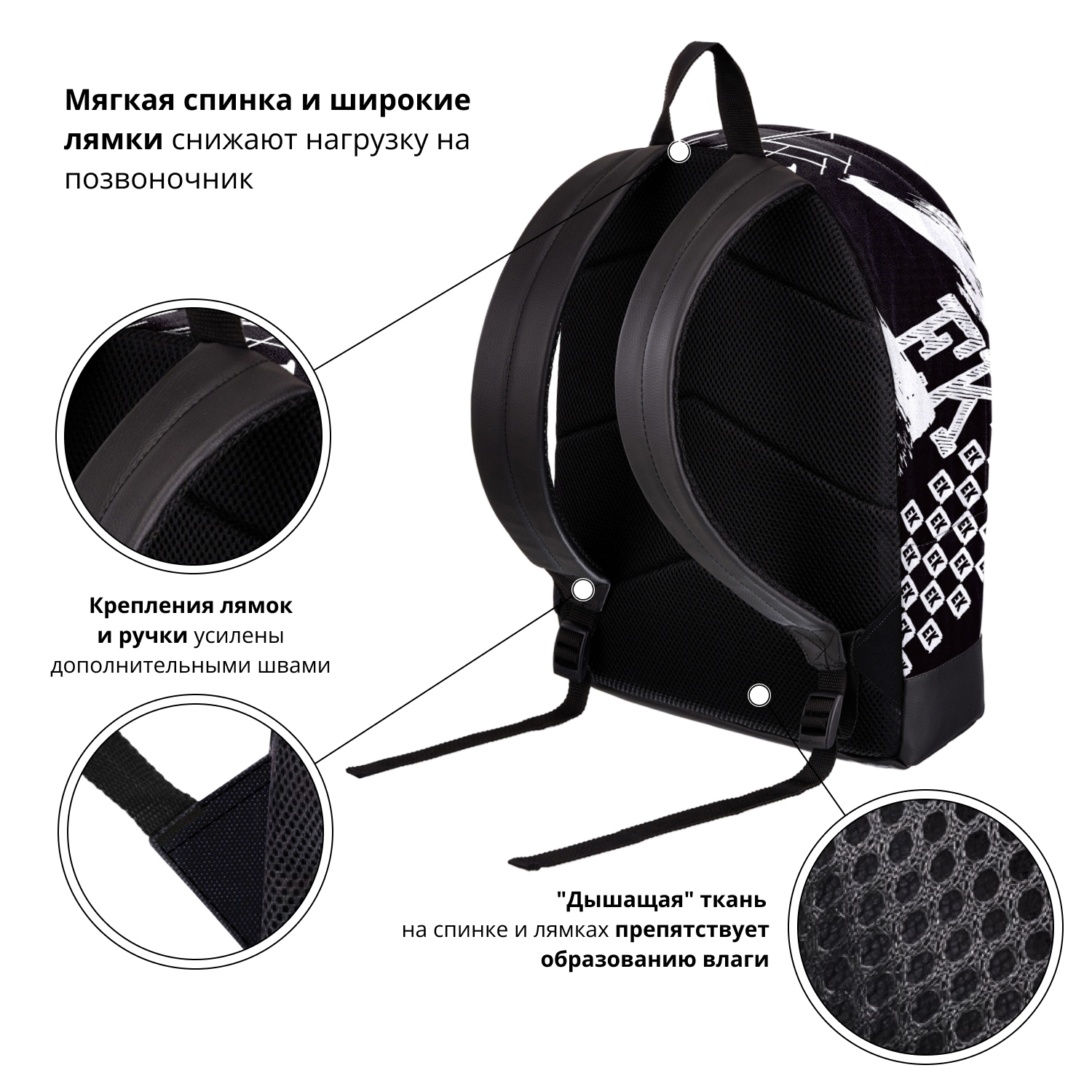 Рюкзак ErichKrause С отделением для ноутбука - фото 6