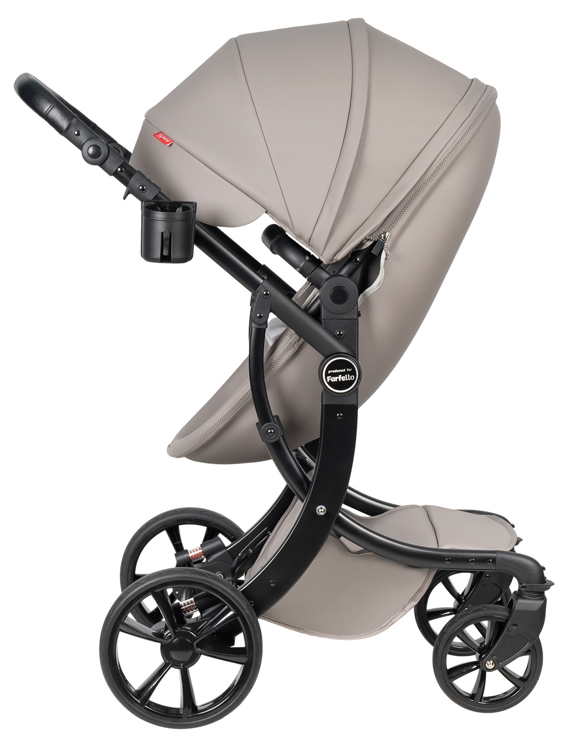 Коляска трансформер Aimile Spring бежевый - фото 15