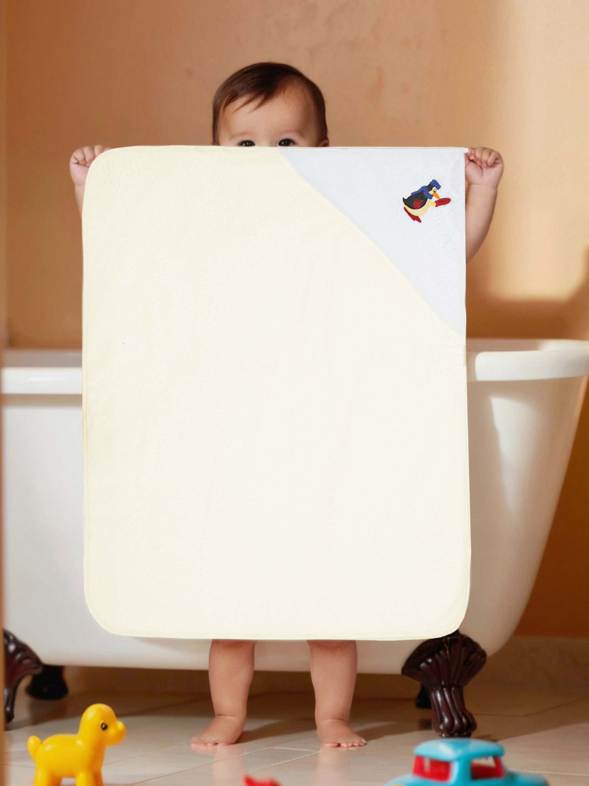 Полотенце уголок Wellness Малыш-01/00_П 80 x 100 см 1 шт. - фото 2