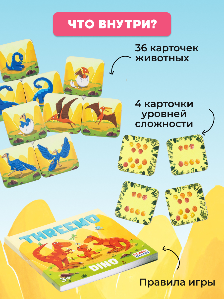 Настольная игра Konik Games Мемо - фото 14