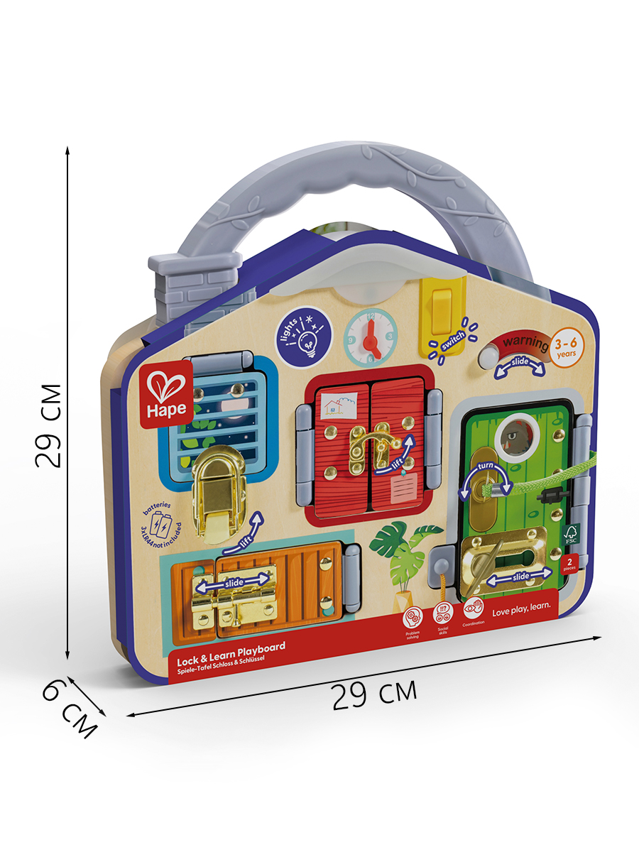 Игрушка Hape бизиборд Бизиборд - фото 10