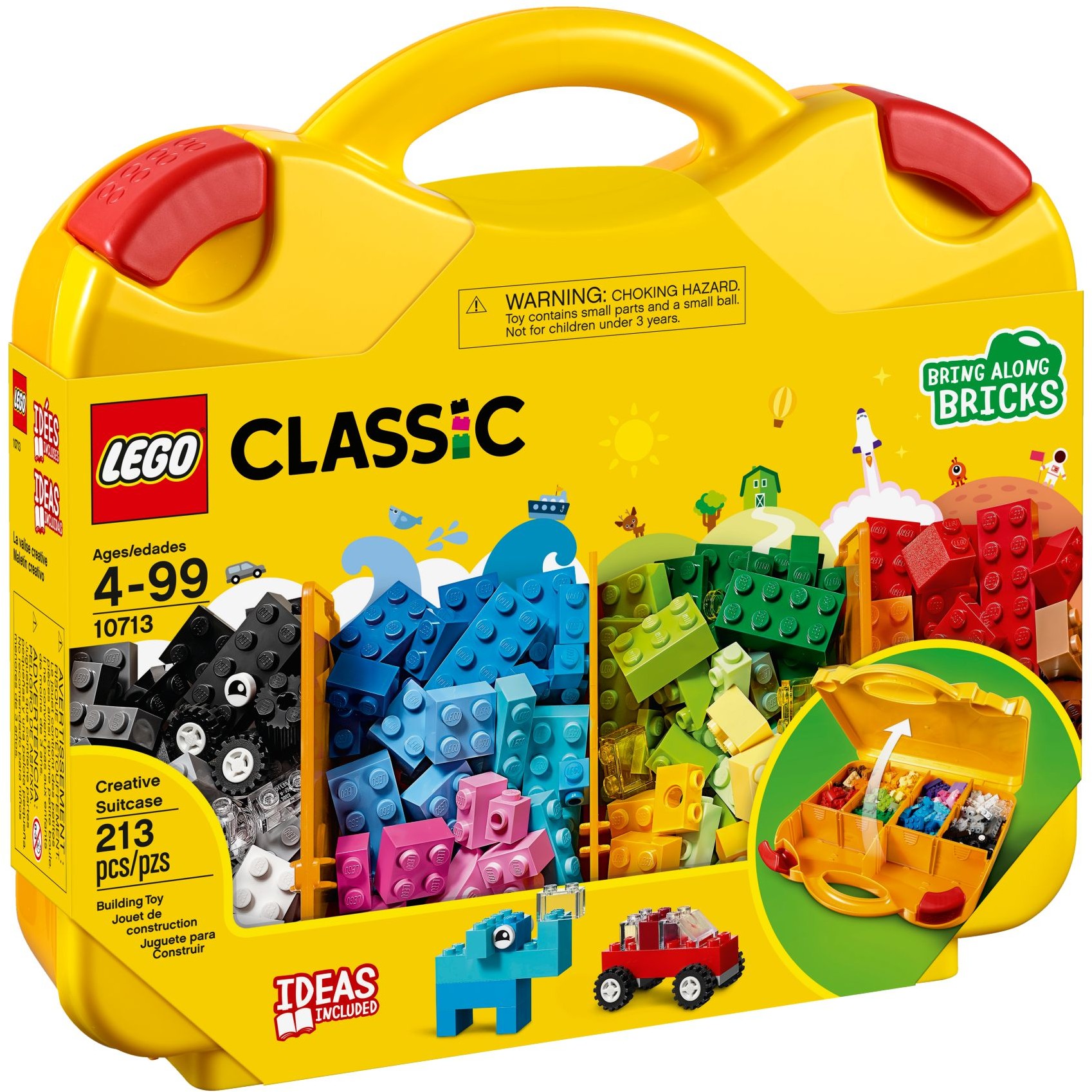Конструктор LEGO Classic Чемодан для творчества 10713 213 дет. - фото 1