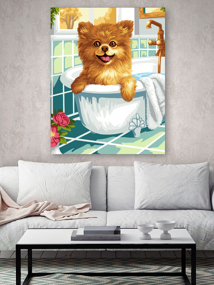Картина по номерам Hobby Paint Весёлое купание в ассортименте - фото 3