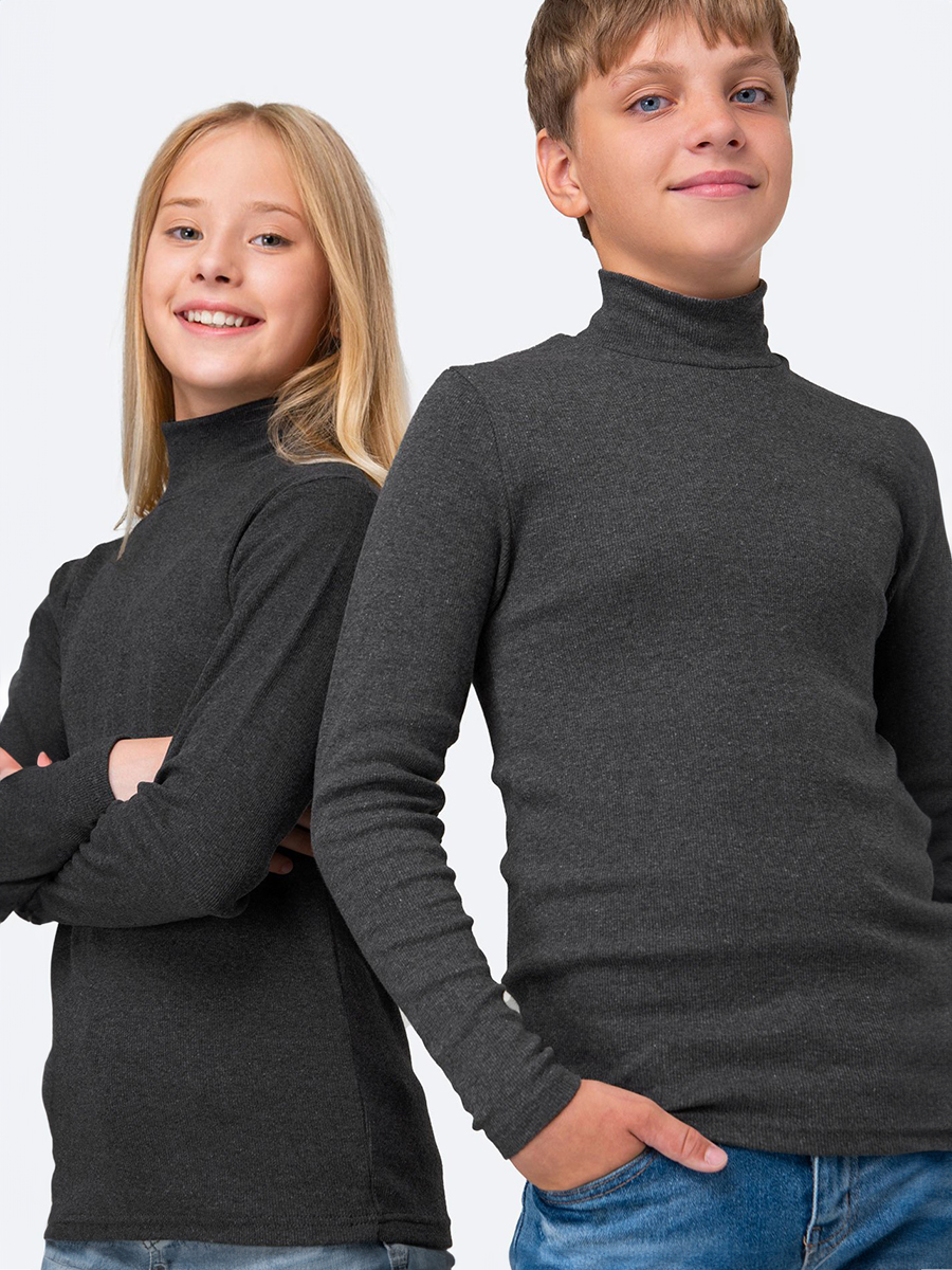 Водолазка HappyFox HF5504антрацит - фото 5