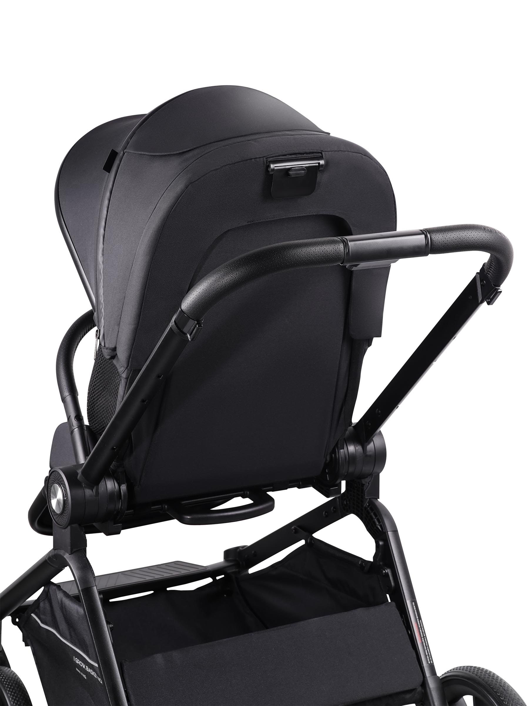 Коляска прогулочная JOVOLA Enigma всесезонная черный - фото 20