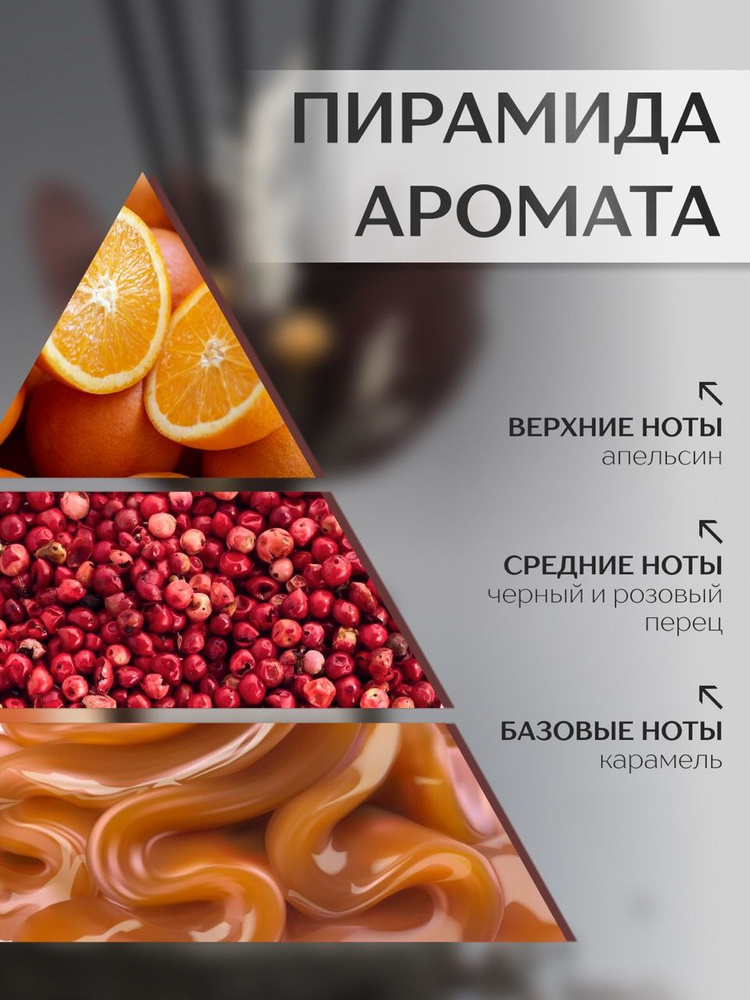 Диффузор с сухоцветами в Премиум тубусе Accents Orange Pepper - фото 2