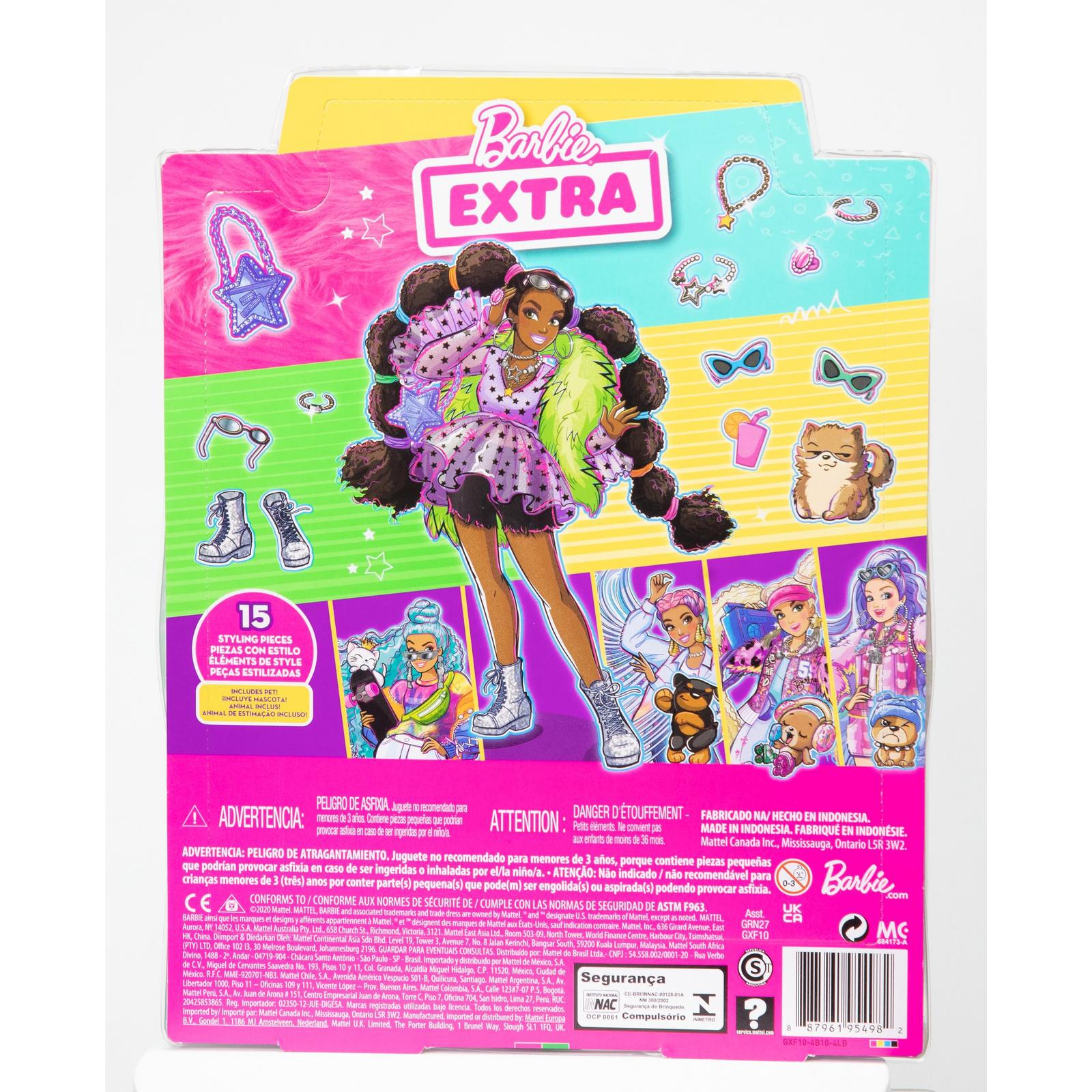 Кукла модельная Barbie Экстра GXF10 - фото 4