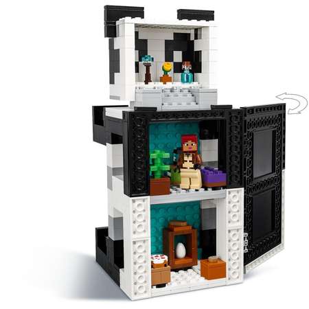 Конструктор LEGO Minecraft Дом панды блочный