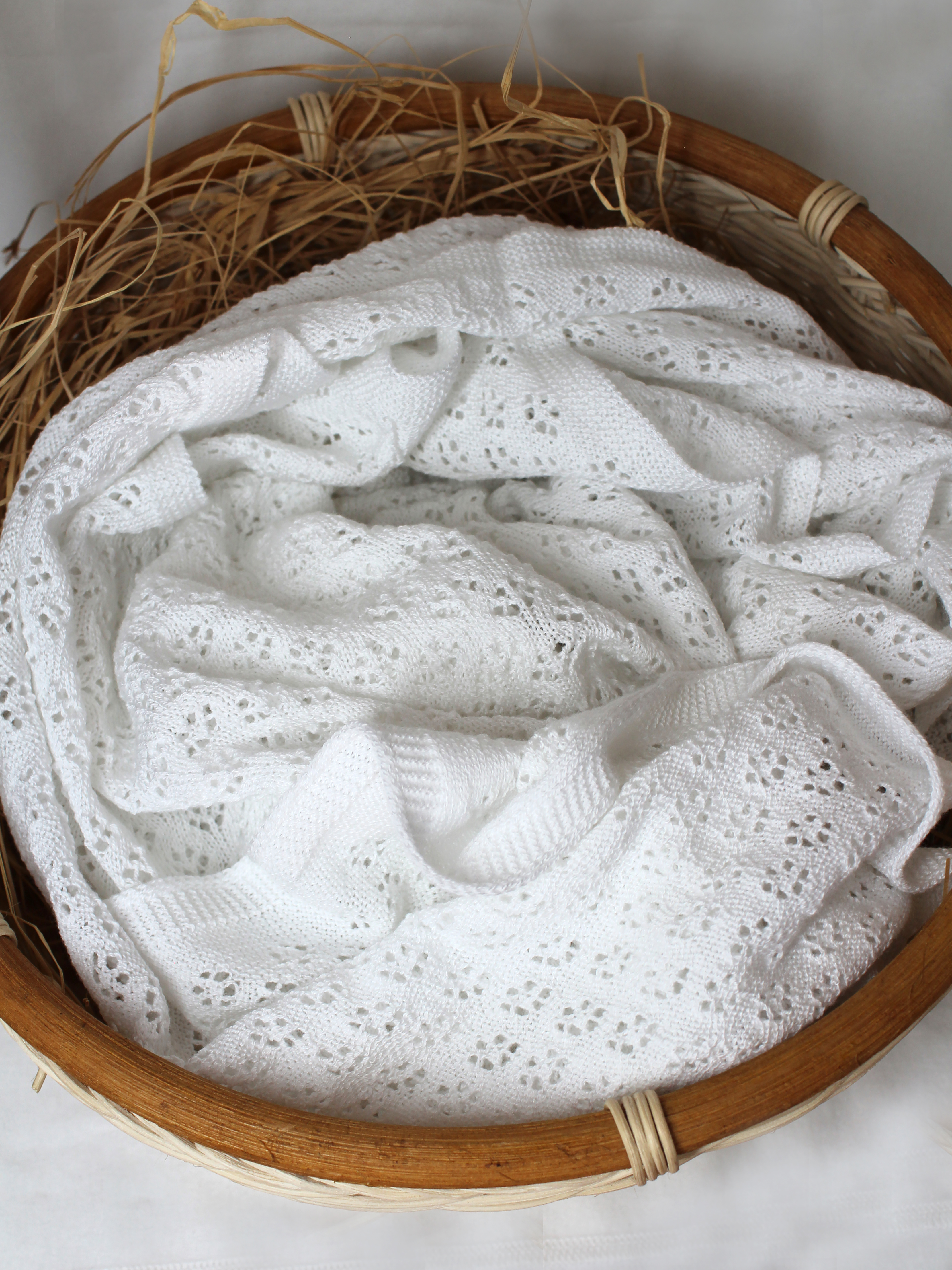 Плед RinaAmari Плетёное облачко 100 x 100 см хлопок - фото 14