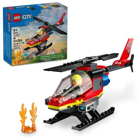Конструктор LEGO City Пожарно-спасательный вертолет