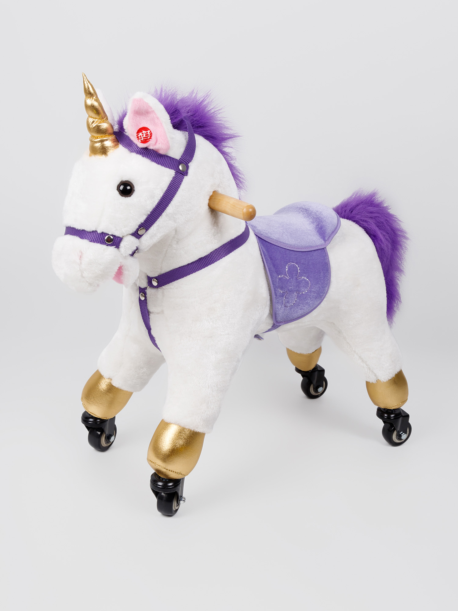 Каталка Amarobaby Funny Horse фиолетовый в ассортименте - фото 11
