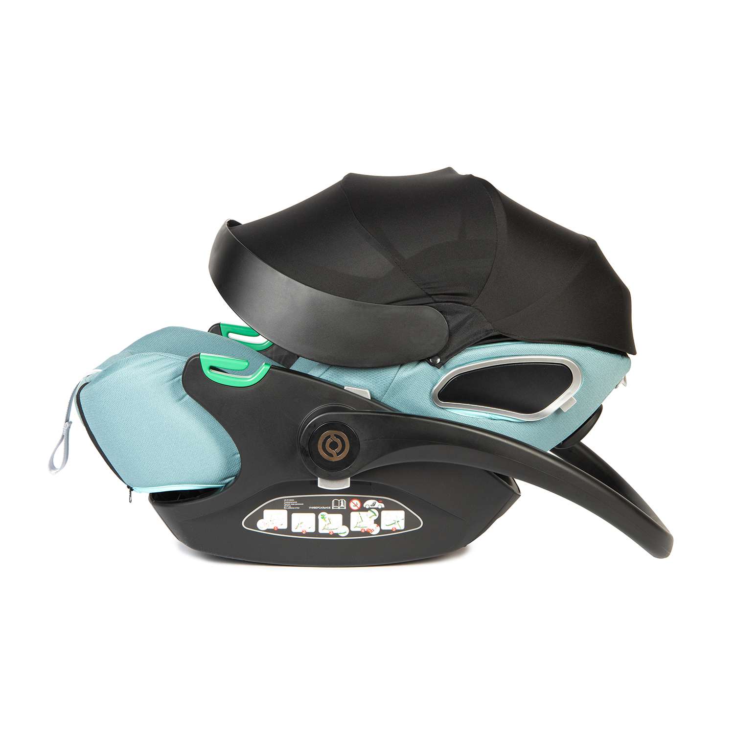 Автокресло Olsson B-Safe Mint 0+/1 (0-18 кг) зеленый - фото 16