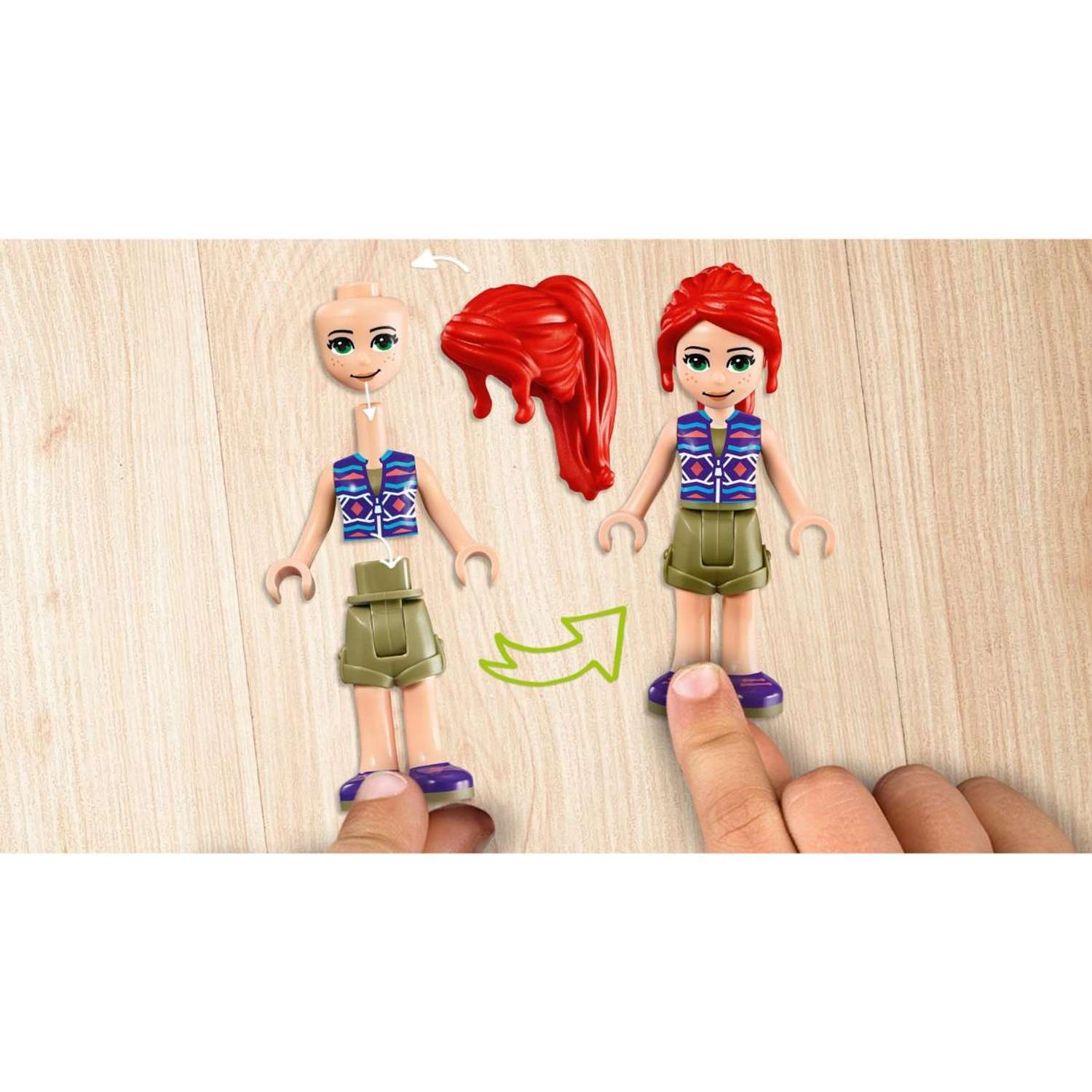 Конструктор LEGO Friends Домик для панд на дереве блочный - фото 14