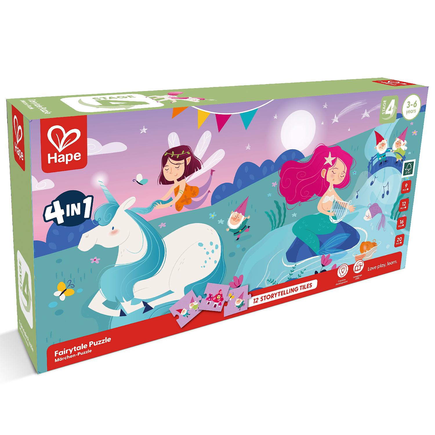 Пазл Hape классический - фото 11