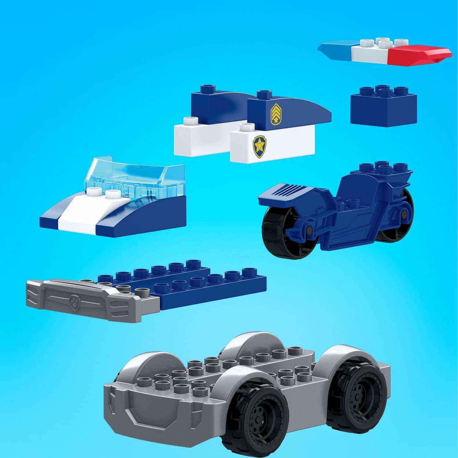 Конструктор Mega Bloks Гончик и полицейская погоня 31 дет. - фото 8