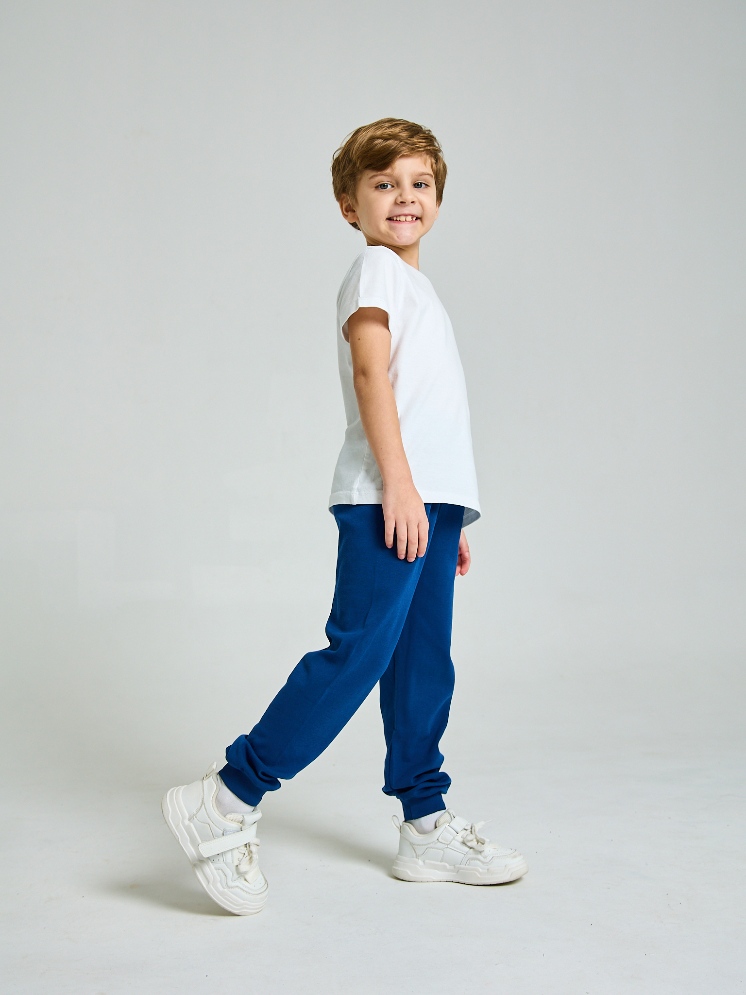 Брюки 3 шт Babycollection brk018/int/k3/005/p1*mсерый_меланж,индиго,хаки - фото 6