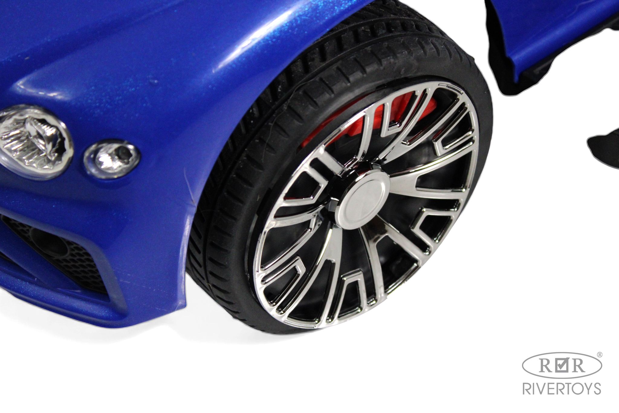 Каталка RIVERTOYS Z005ZZ-TP-BLUE синий - фото 6