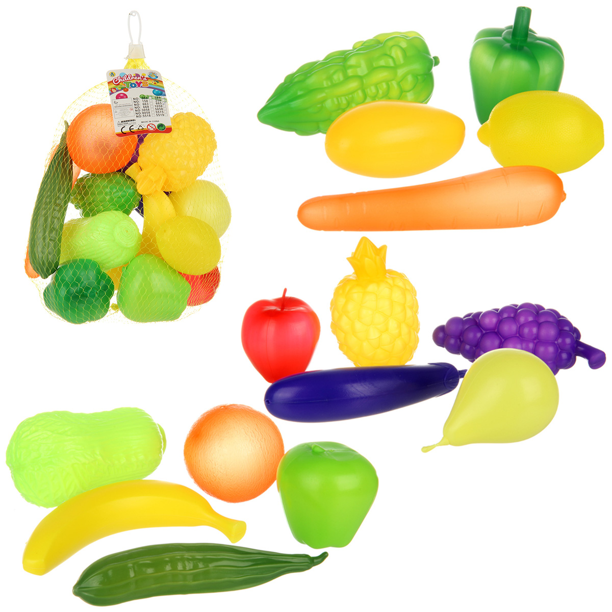Игровой набор Veld Co продукты, прилавок, касса, тележки и корзинки - фото 2