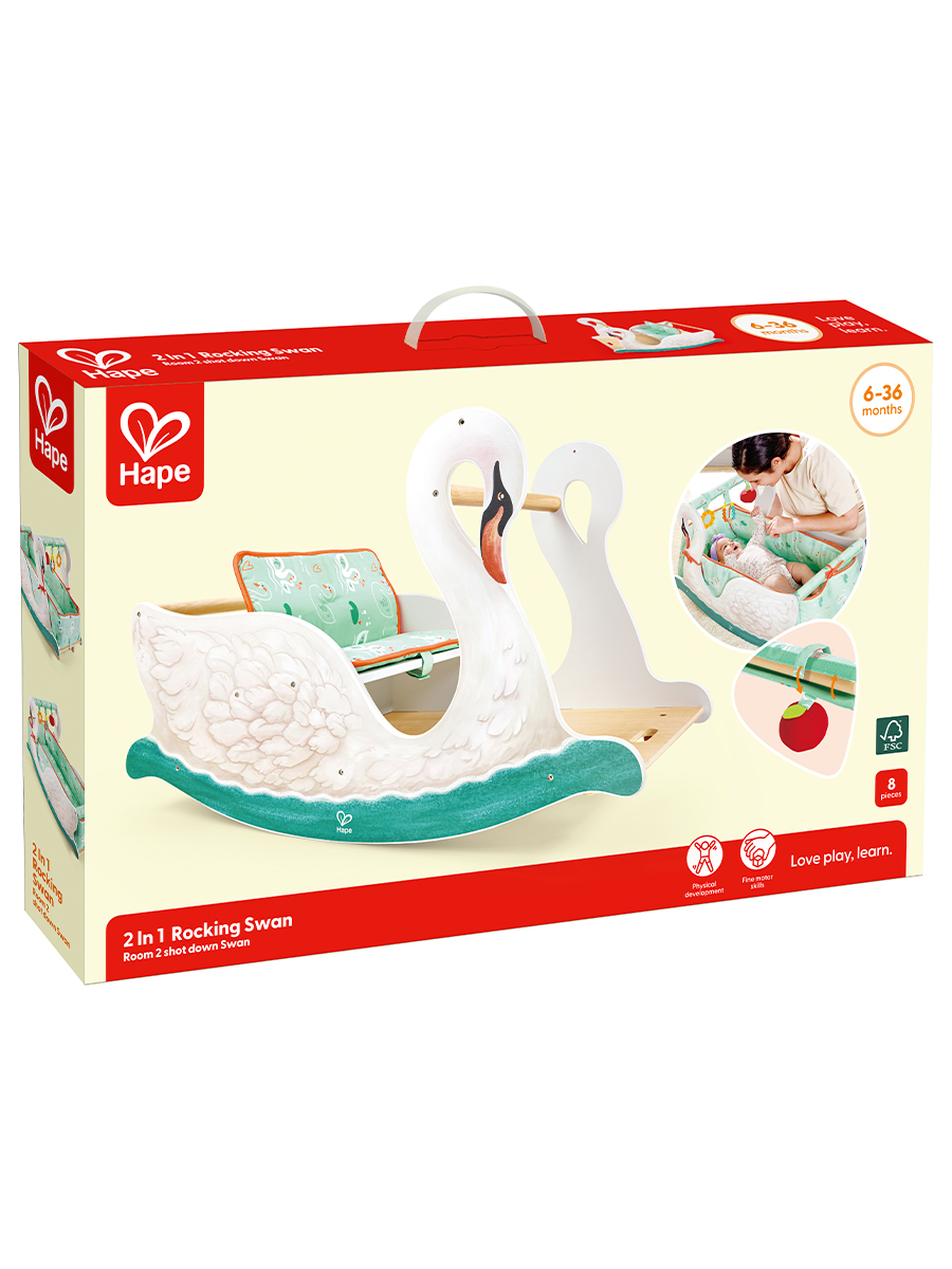 Качалка Hape лошадка, с ручкой - фото 14