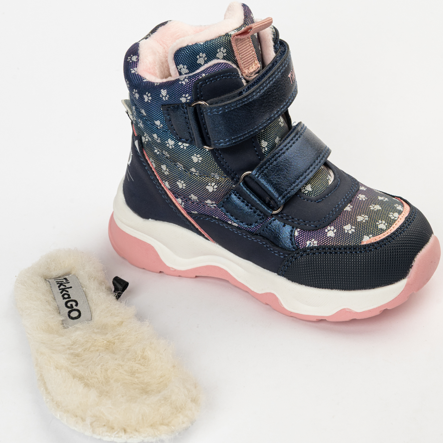 Дутики TikkaGo 6Y15_31012_navy-pink - фото 5