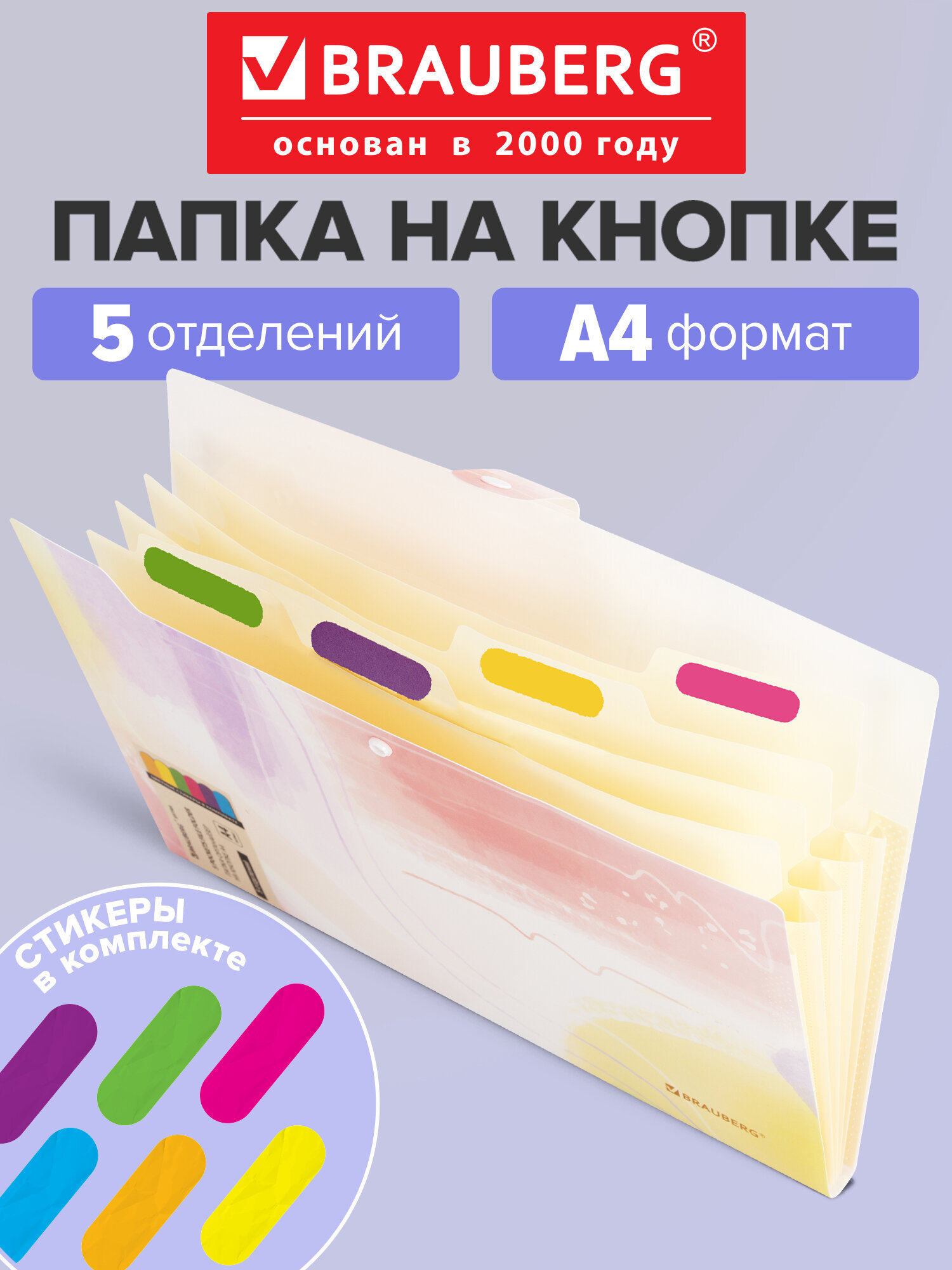 Папка-органайзер Brauberg А4 - фото 1