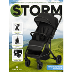 Коляска прогулочная JOVOLA Storm черный