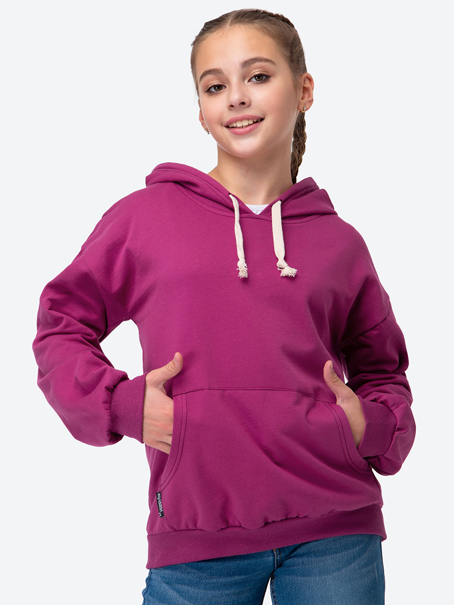 Худи HappyFox HF00158сливовый - фото 3
