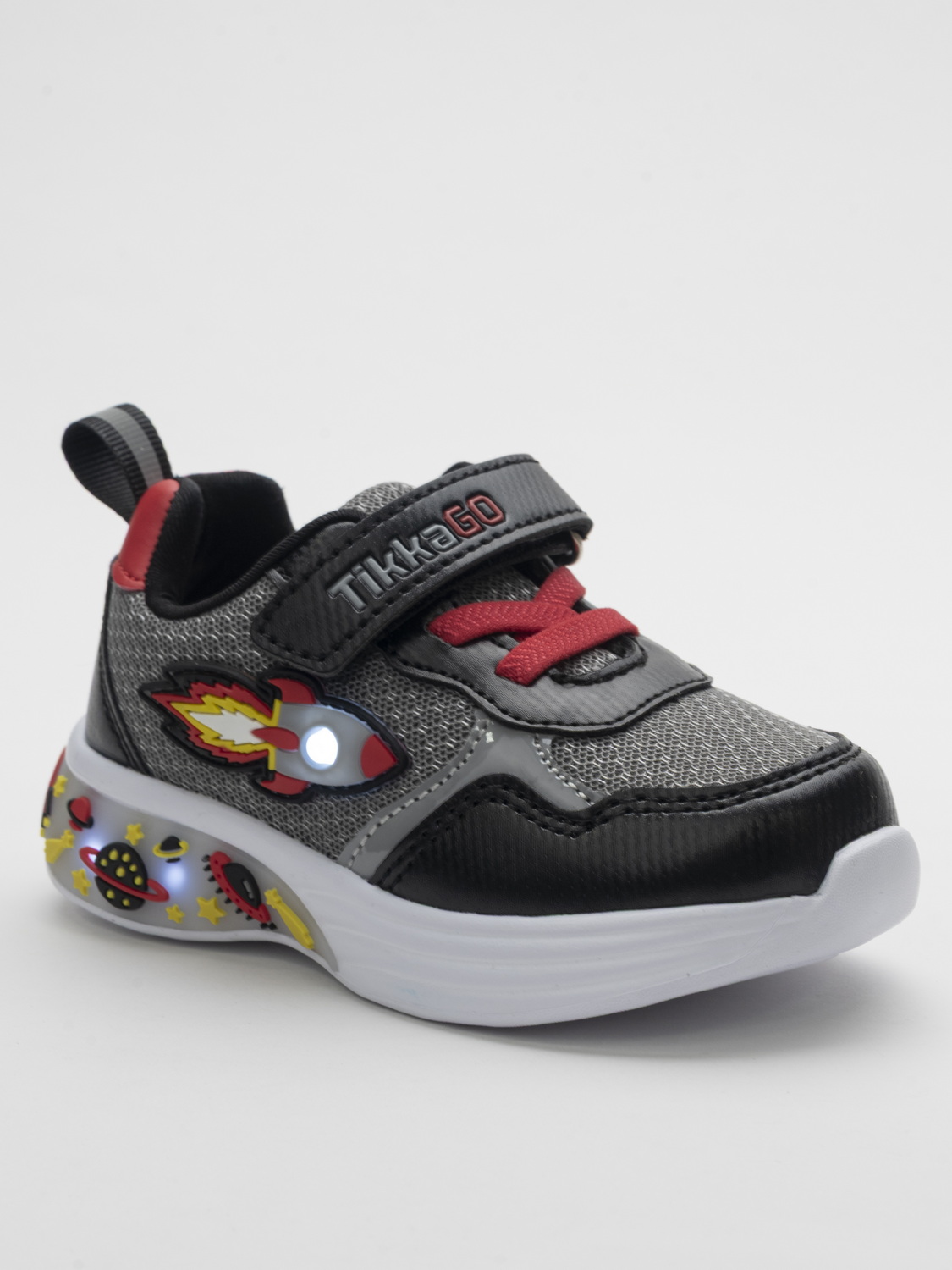 Кроссовки TikkaGo 3D39_11373_grey-red - фото 4