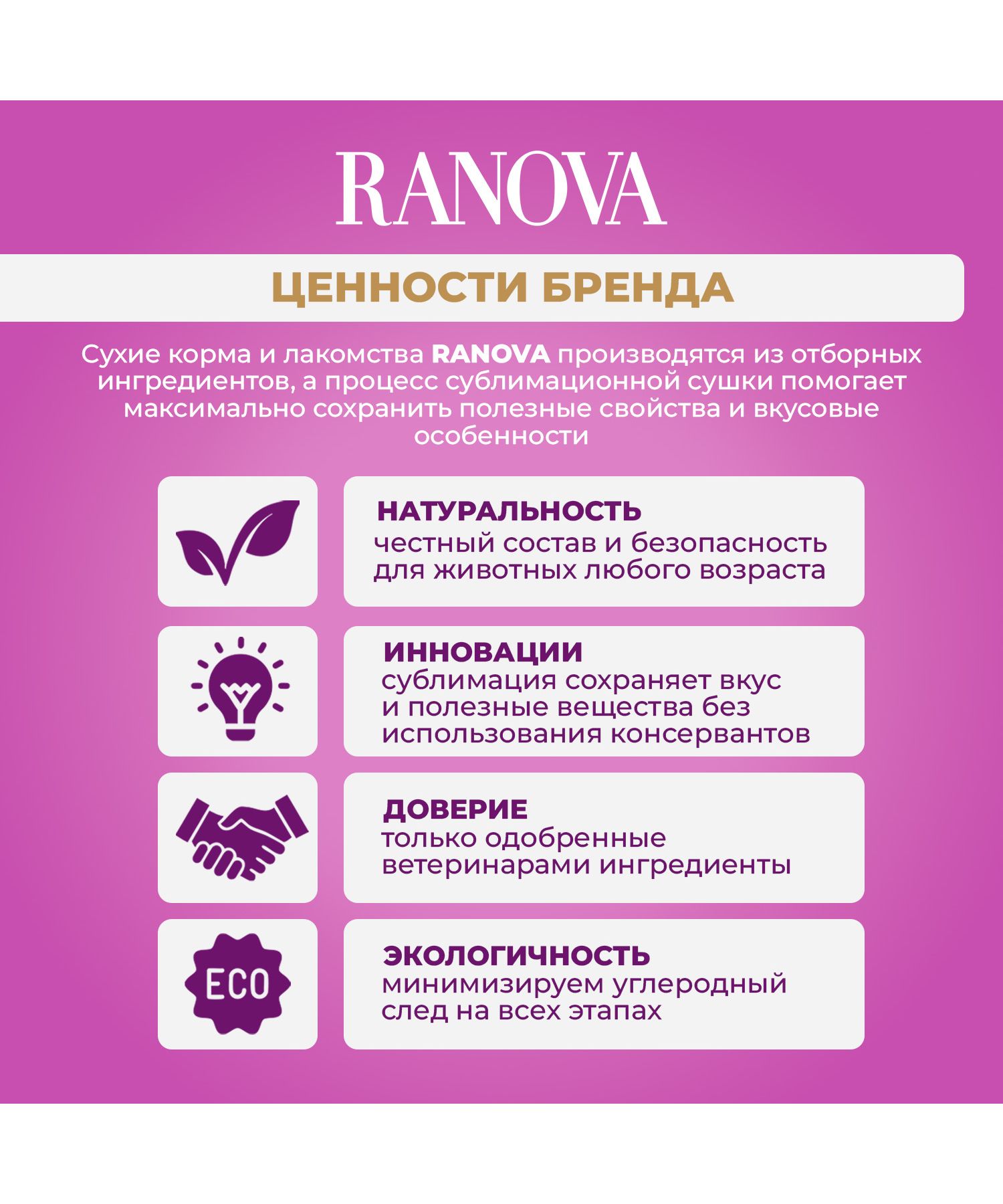 Лакомство для собак nova Ranova Курица сублимированное 50г - фото 8