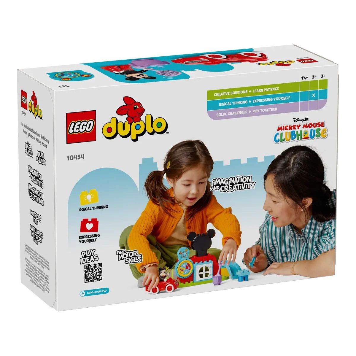 Конструктор LEGO DUPLO Дом и машина Микки Мауса 27 дет. - фото 6