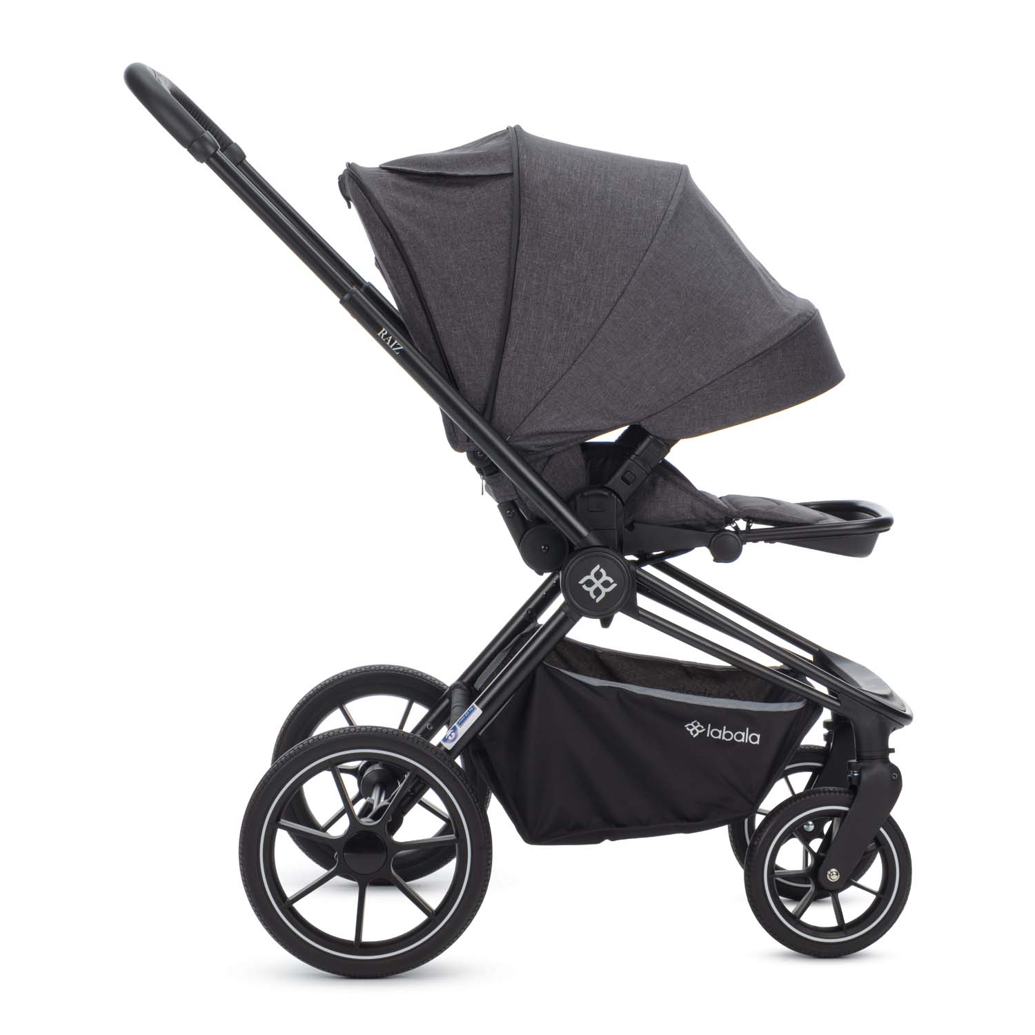 Коляска 2в1 Labala Raiz Stone grey - фото 17
