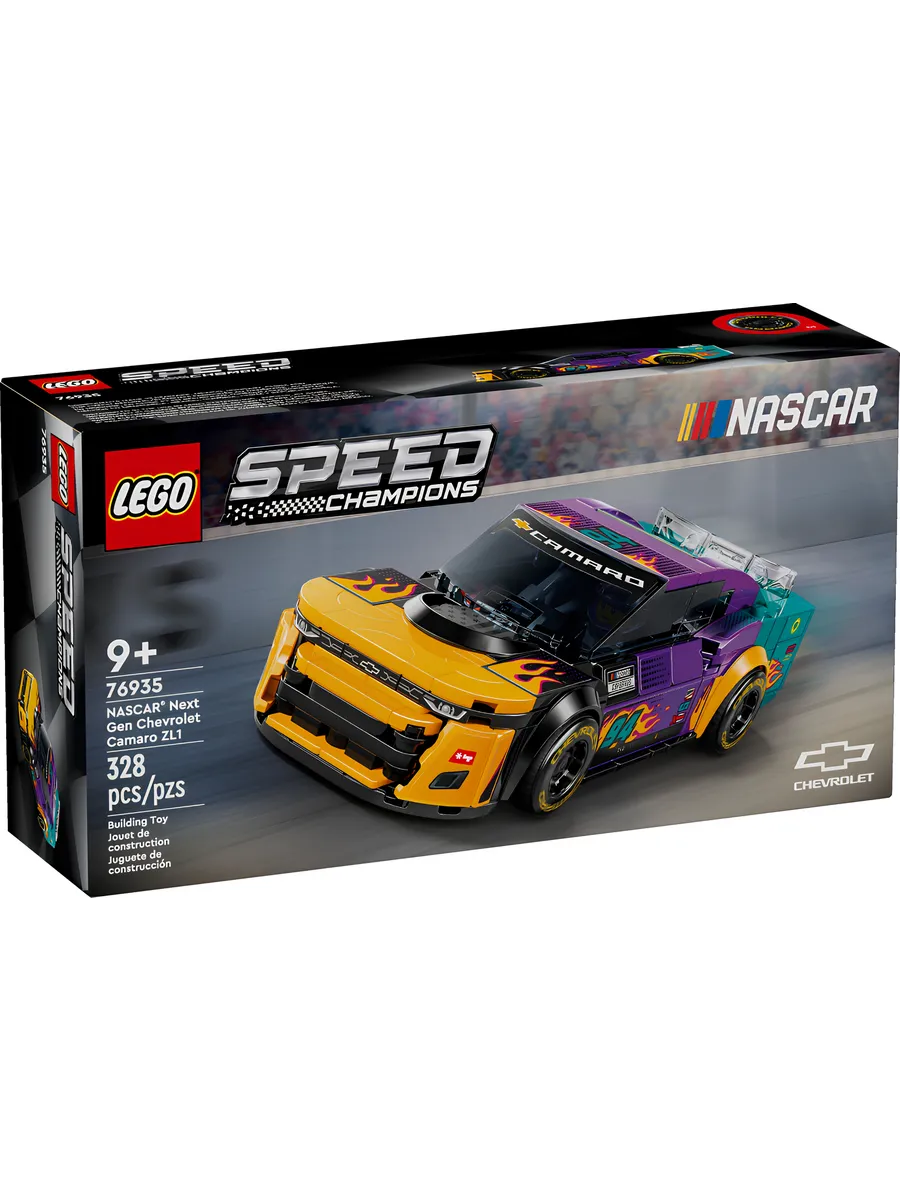 Конструктор LEGO Speed Champions Chevrolet Camaro ZL1 76935 328 дет. - фото 8