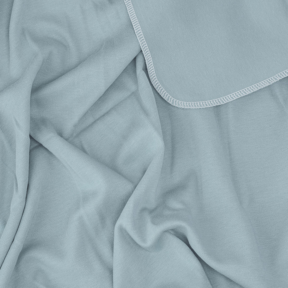 Пелёнка Mjolk Baby Blue Мандарины Звёзды трикотаж 80х80 см 3 шт. - фото 3