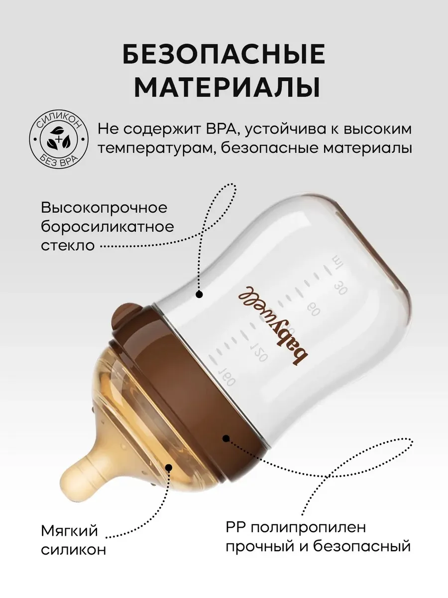 Бутылочка BabyWell 160 мл - фото 2