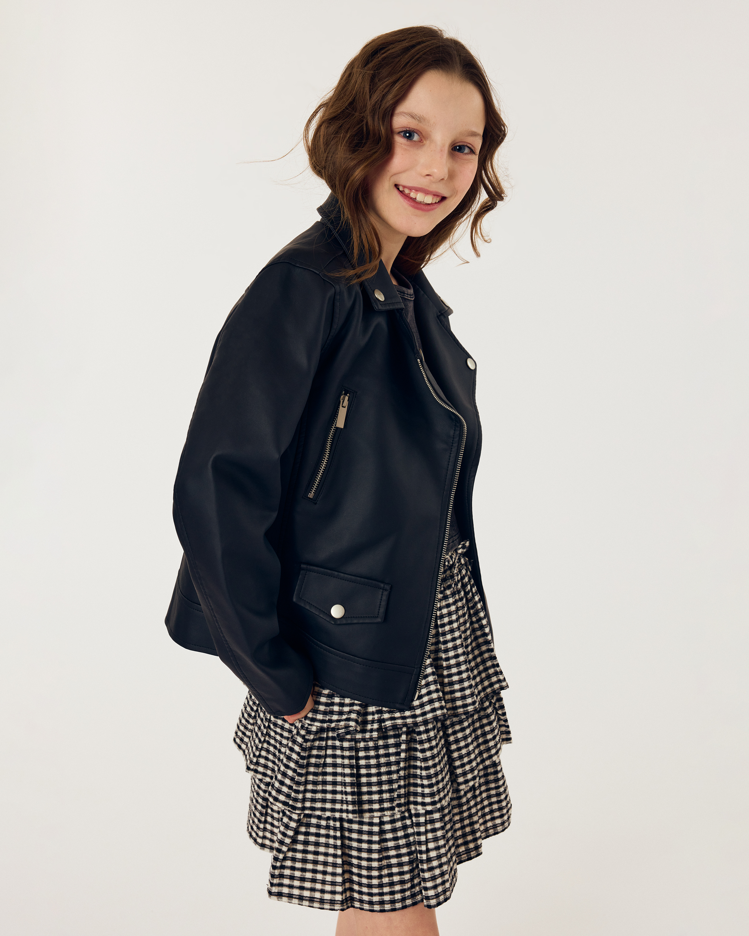 Кожаная куртка Futurino S26FU3-G746tg-99 - фото 1