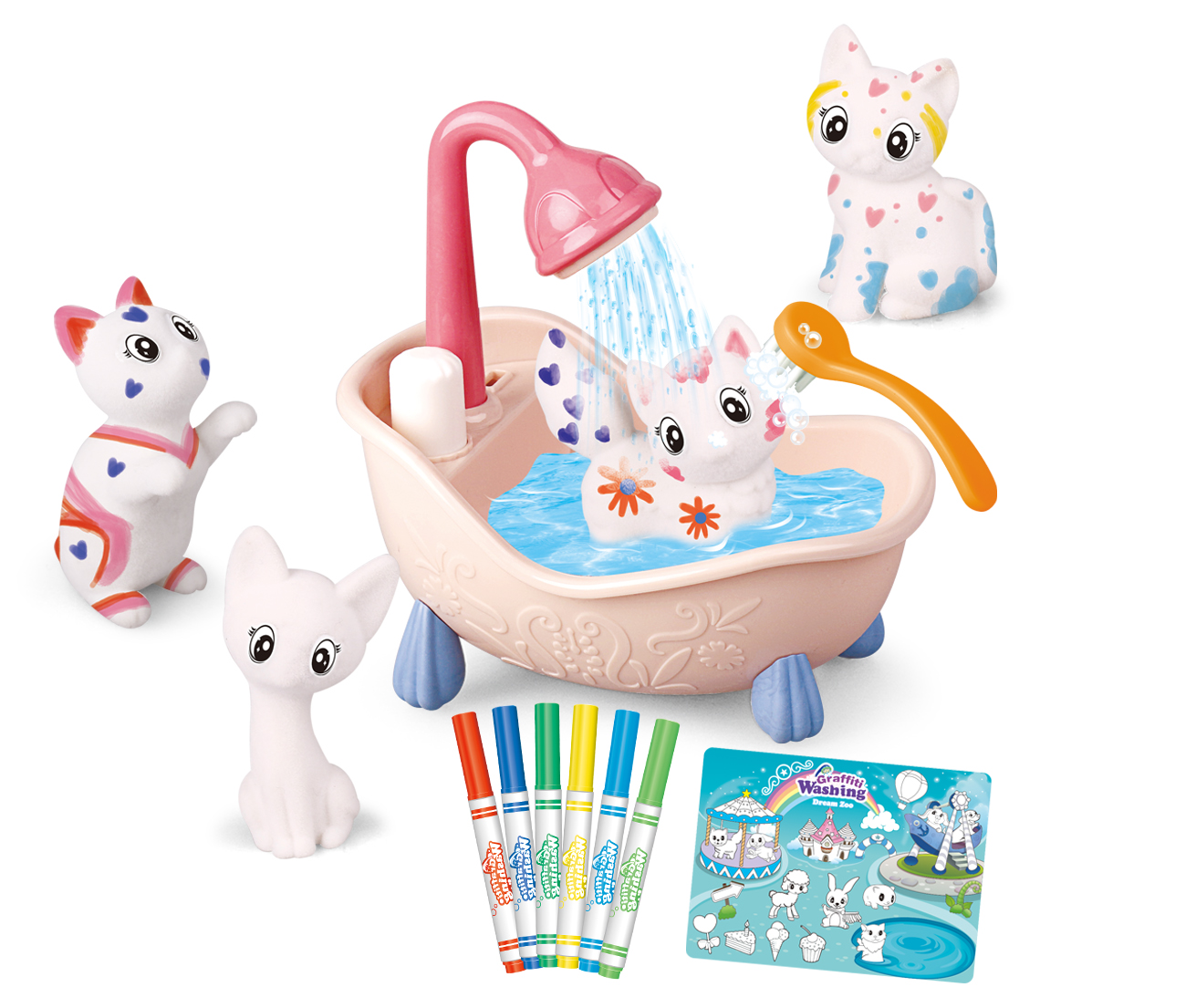 Набор для рисования NEWSUN Маленькие питомцы - фото 8